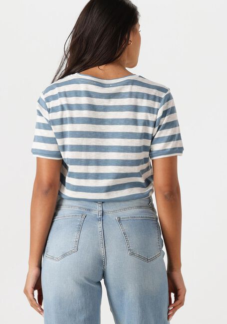Blaue BY-BAR T-shirt HOPE BIG STRIPE TOP - large