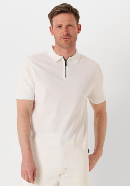 Weiße SAINT STEVE Polo-Shirt SONNY - large