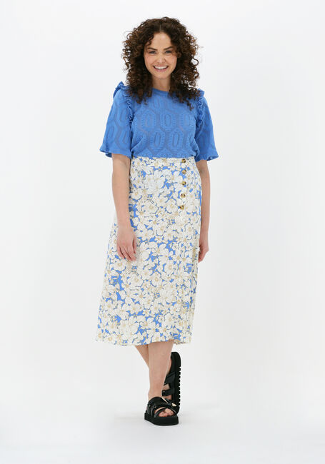 Blaue OBJECT Top CILA S/S KNIT PULLOVER - large