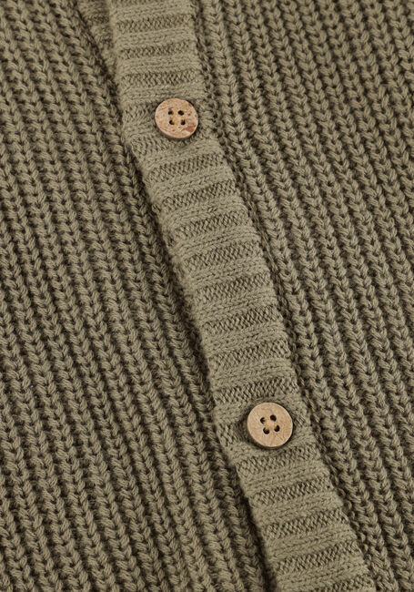 Khaki LIL' ATELIER Strickjacke NBNEMLEN LS KNIT CARD LIL NOOS - large