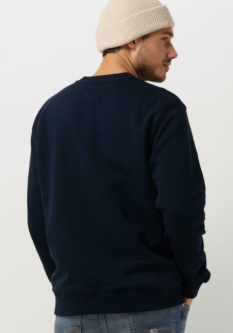 Dunkelblau TOMMY JEANS Pullover TJM REG BADGE CREW EXT - large