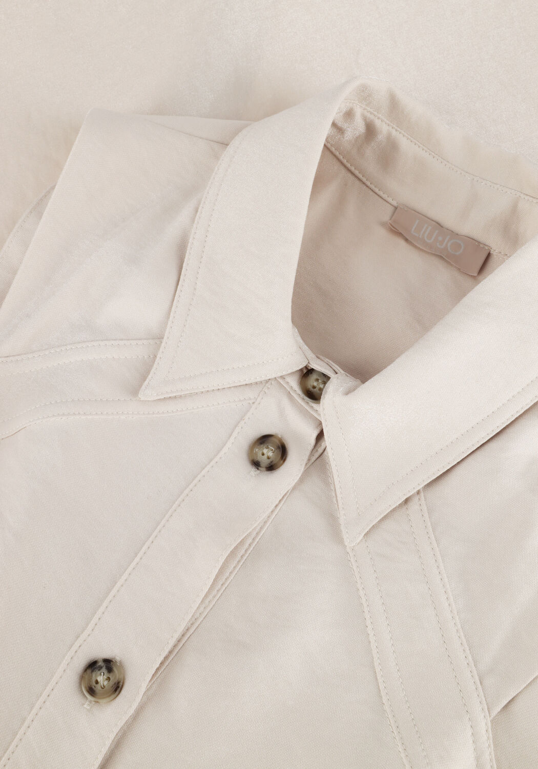 Beige LIU JO Midikleid ABITO VISCOSA - large