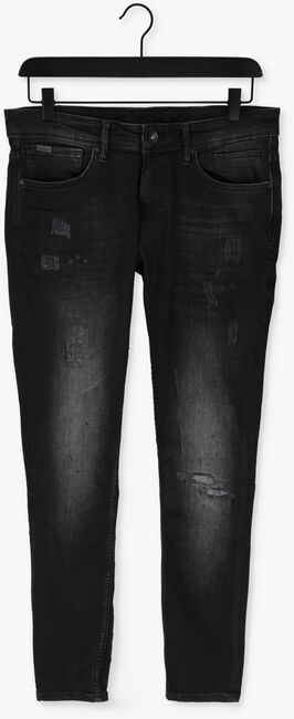 Dunkelgrau PUREWHITE Slim fit jeans #THE JONE - SKINNY FIT JEANS WITH SUBTLE DAMAGING SPOTS AND BLACK PAINT SPLASHES - large