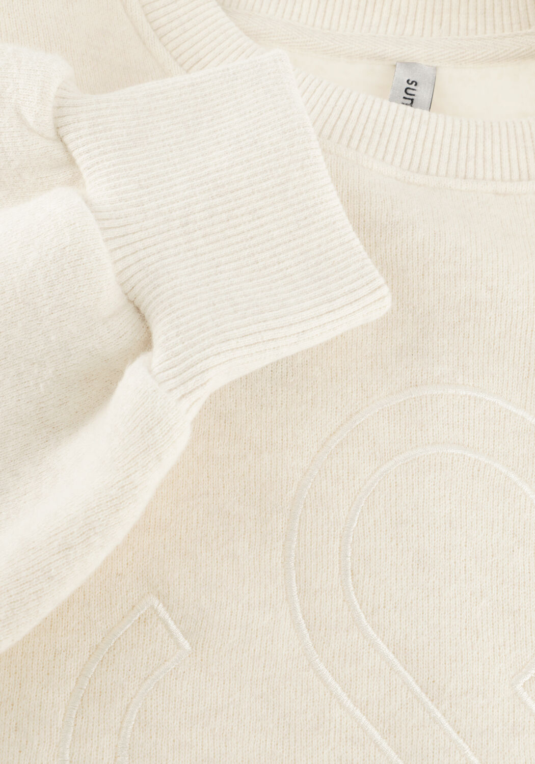 Creme SUMMUM Sweatshirt JERSEY BOXY SOFT SWEAT - large