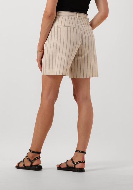Sand SELECTED FEMME Hosen SLFHILDA MW SHORTS PIN STRIPE - large