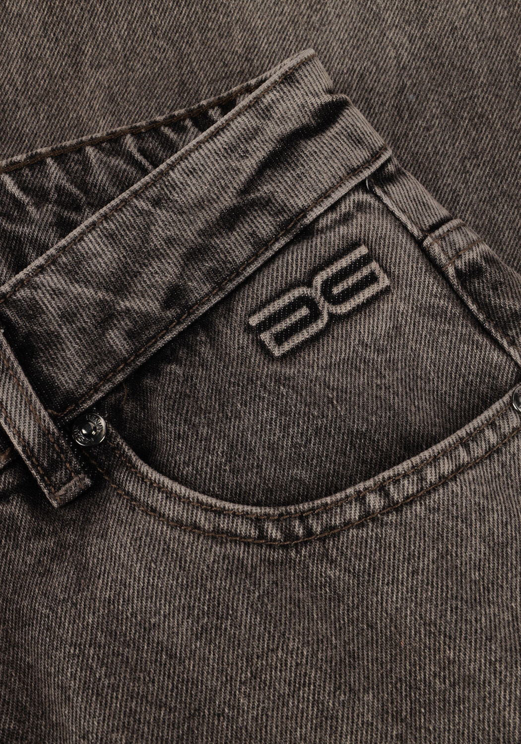 Graue GESTUZ Wide jeans BRENDAGZ WIDE JEANS - large