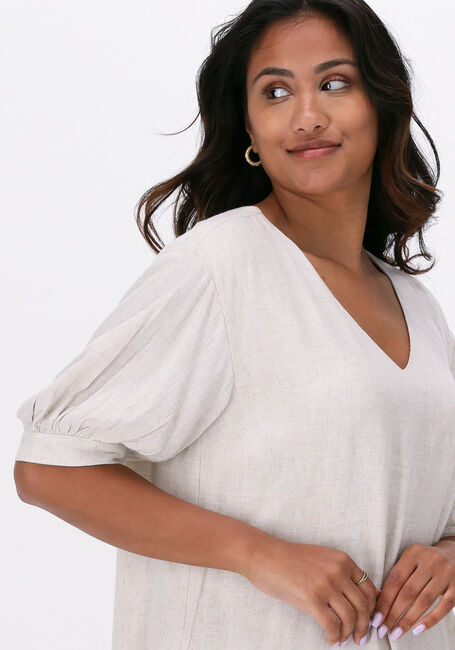 Beige SIMPLE Maxikleid DIONNE - large