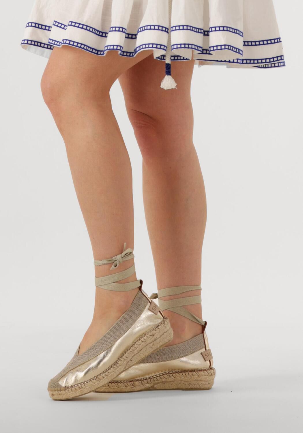 Goldfarbene SHABBIES Espadrilles PALMA - large