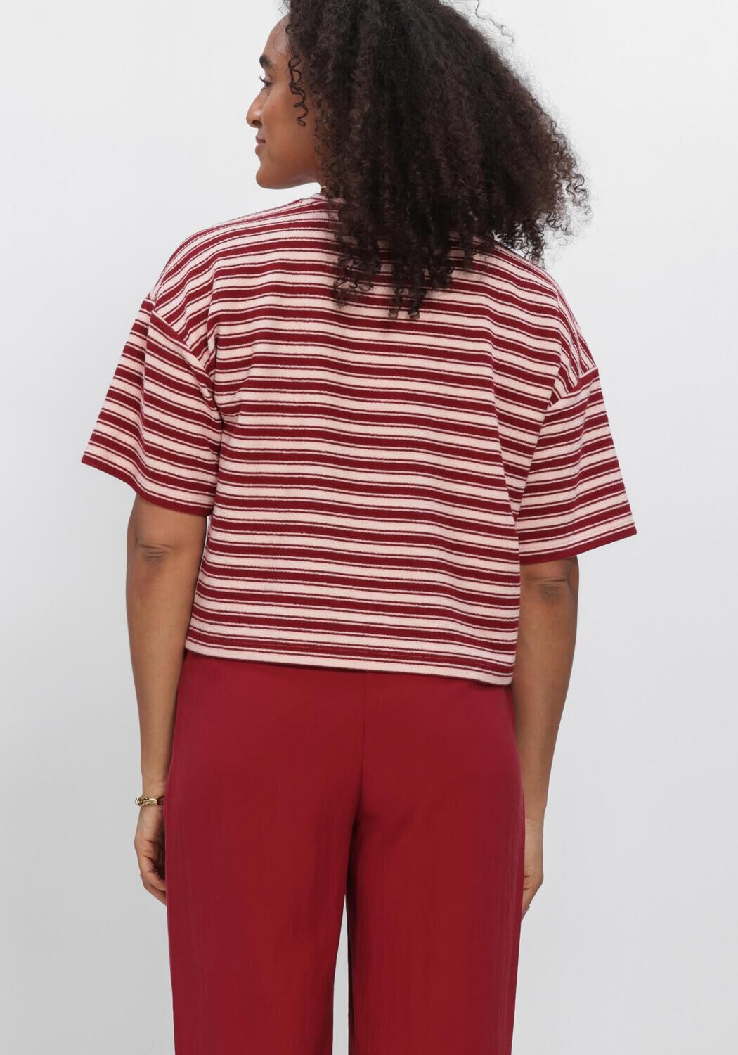 Rote MSCH COPENHAGEN Top MSCHCESSALIA TEE - large