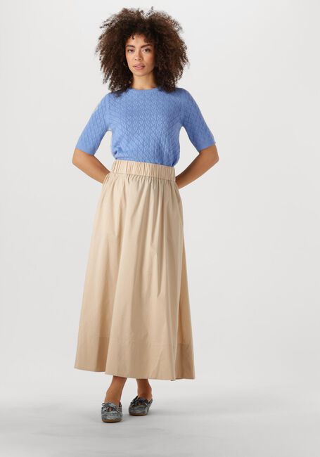 Hellblau SELECTED FEMME Top SLFHELEN 2/4 KNIT BOAT NECK - large