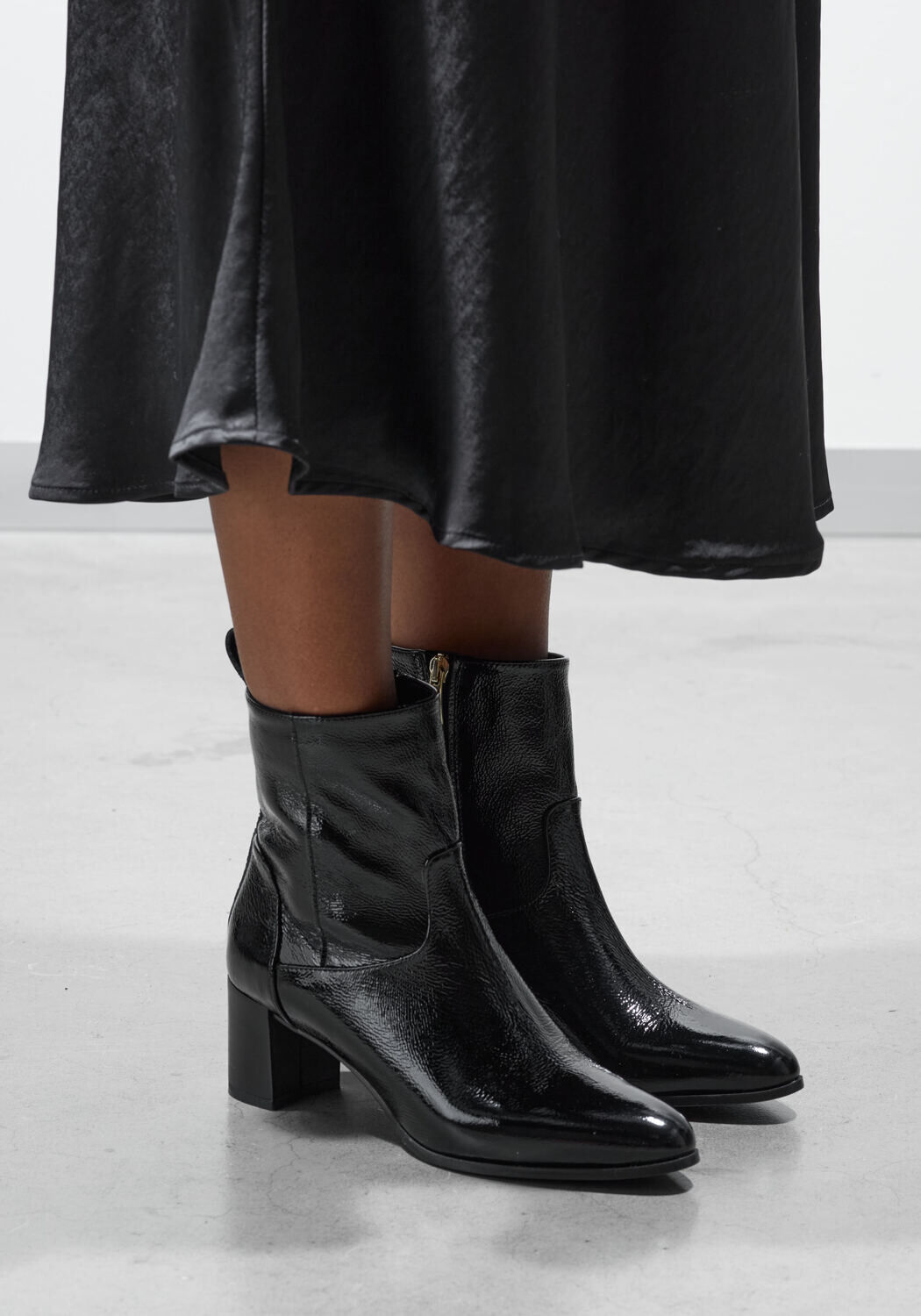 Schwarze LINA LOCCHI Stiefeletten 8543 - medium