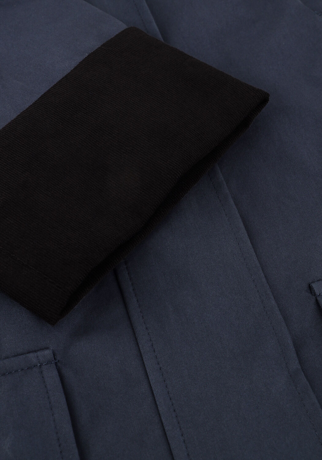 Dunkelblau NEO NOIR Jack ANASTACIA CORD JACKET - large