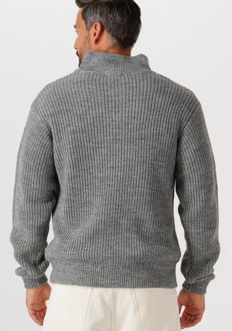 Graue AMERICAN VINTAGE Pullover CRASHWAY HALF ZIP H - large