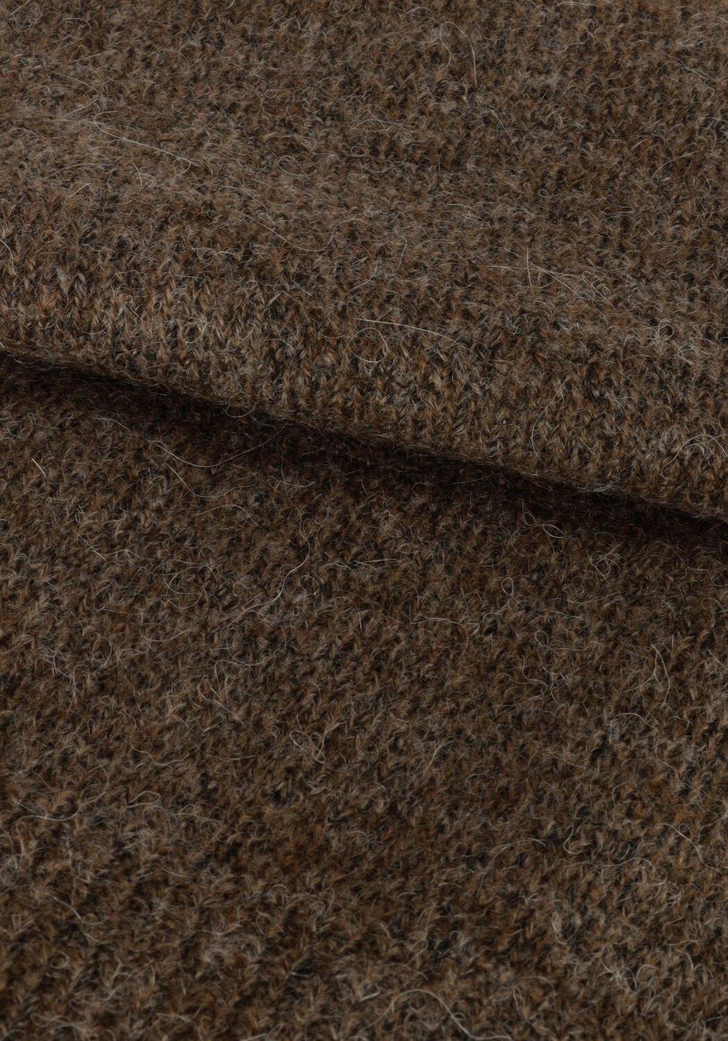 Braune Y.A.S. Pullover YASBALIS LS O-NECK KNIT PULLOVER - large