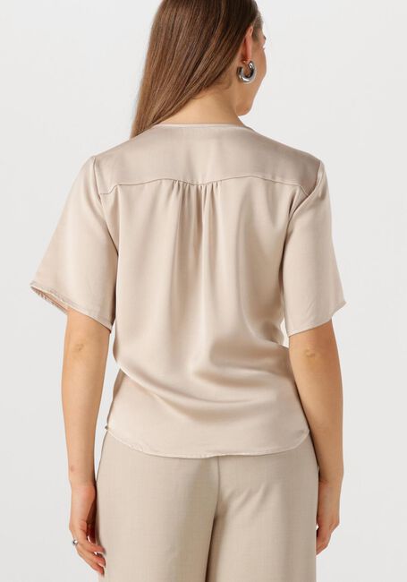 Beige NEO NOIR Blusen CASADIA HEAVY SATEEN BLOUSE - large
