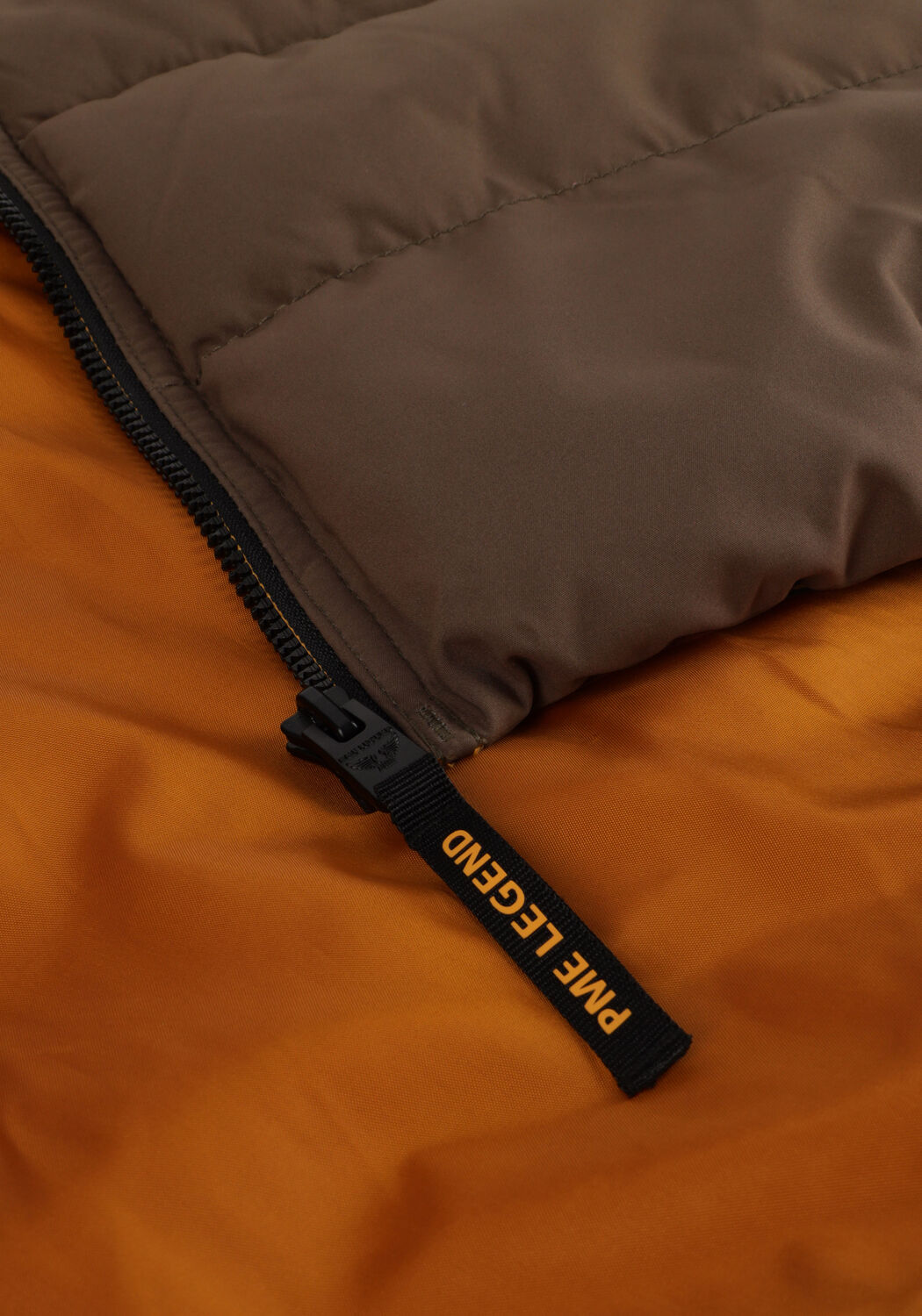 Braune PME LEGEND Wattierte Jack SHORT JACKET AIRGENEER PERFOR STRETCH - large