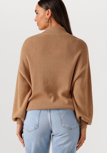 Camelfarbene MSCH COPENHAGEN Rollkragenpullover MSCHMAGNEA RACHELLE M PULLOVER - large