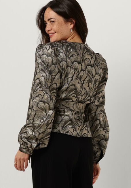 Goldfarbene AAIKO Blusen LYDA PES 456 TOP - large