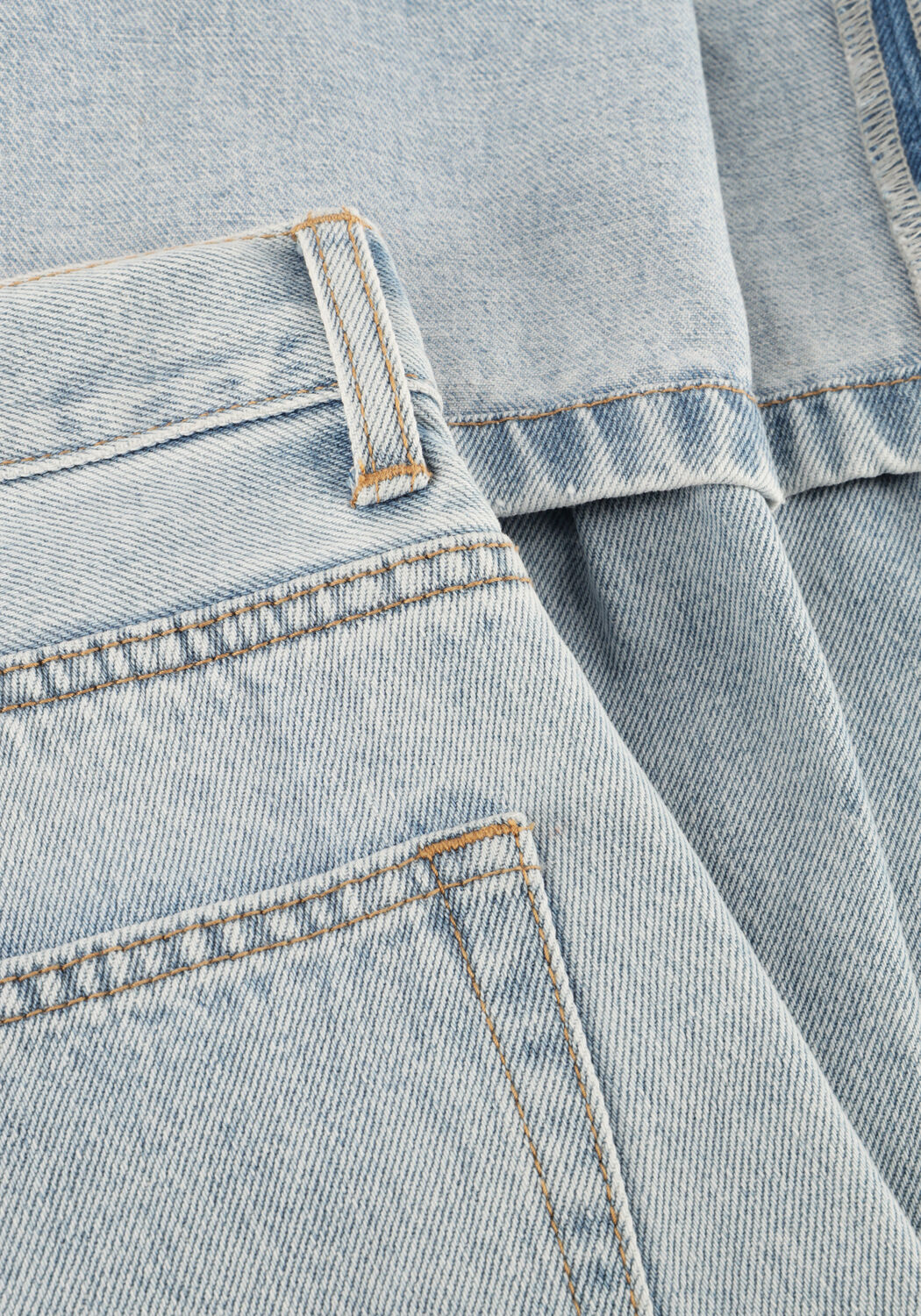 Hellblau WITHBLACK Wide jeans WBLHAZEL HW TURN UP JEANS - large