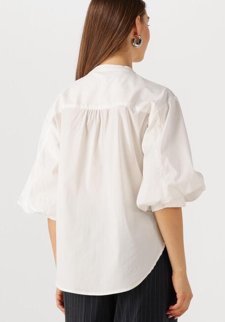 Weiße SUMMUM Blusen BLOUSE COTTON STRETCH - large