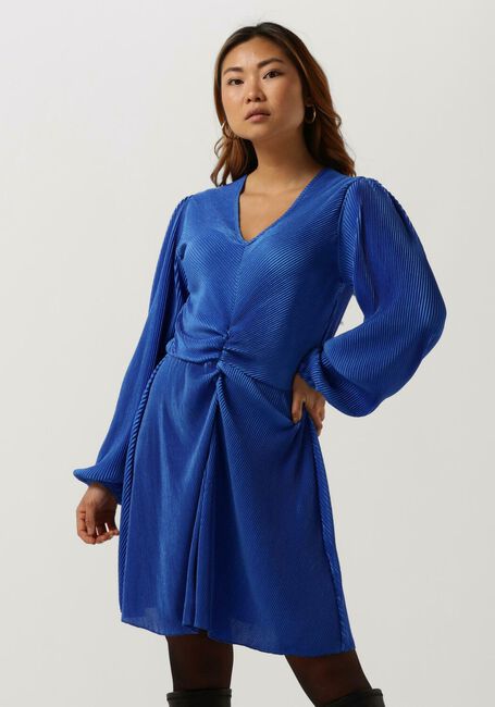 Blaue NEO NOIR Minikleid LETTIE SOLID DRESS - large