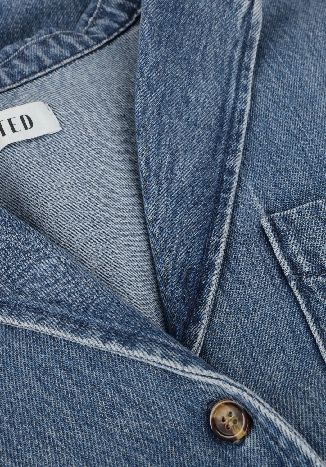 Blaue EDITED Blusen PHELINE SHIRT - large