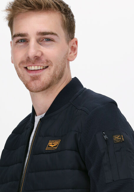 Blaue PME LEGEND Jack ZIP JACKET OTTOMAN MIXED PADDE - large