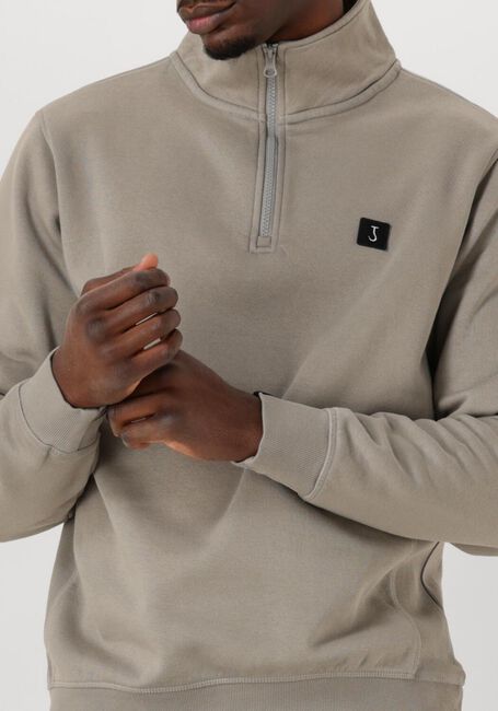 Graue BUTCHER OF BLUE Sweatshirt ARMY HALF ZIP - large