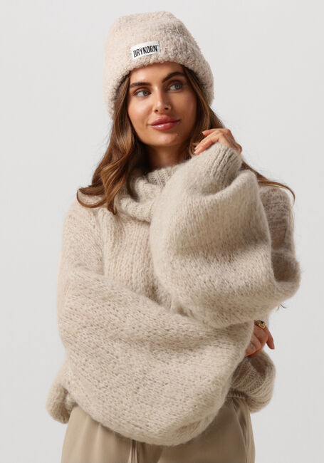Beige AMERICAN DREAMS Rollkragenpullover PEPPER ROLL NECK CROPPED - large