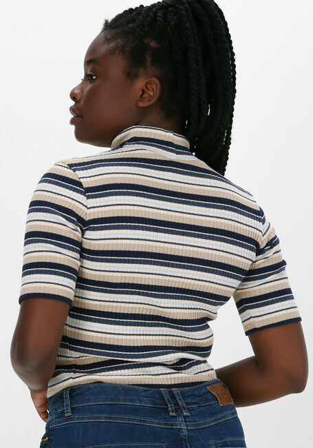 Blaue MOS MOSH Top JOELINA SS TURTLE NECK TEE - large