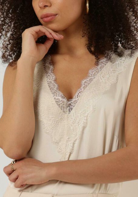 Weiße SUMMUM Top TOP SILKY SATIN (2S2792) - large
