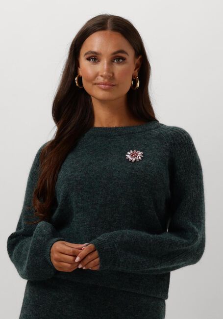 Grüne POM AMSTERDAM Pullover TEAL GREEN - large