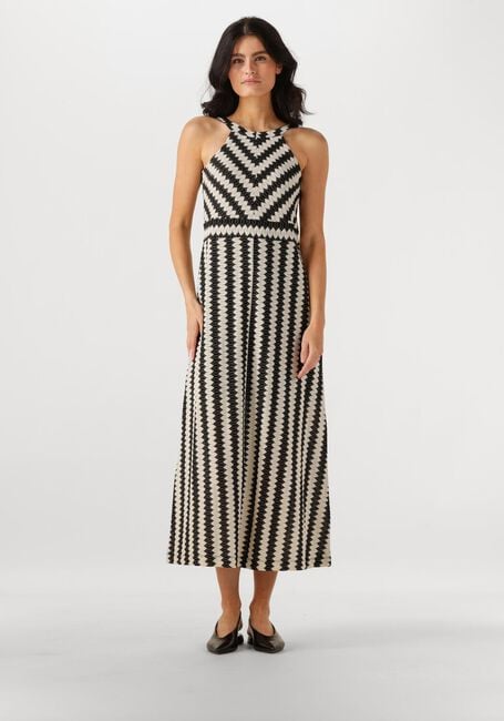 Weiße SUMMUM Maxikleid LONG HALTER FINE CROCHET DRESS - large
