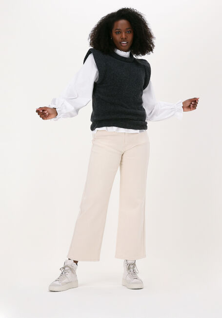 Weiße SELECTED WOMEN Blusen JOSEFINE LS NECK RUFFLE TOP - large