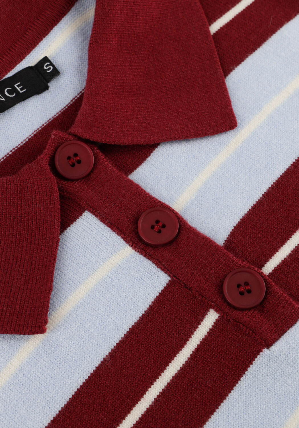 Mehrfarbige/Bunte YDENCE Polo-Shirt KNITTED TOP BALOU - large