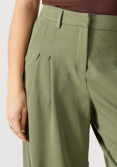 Khaki MSCH COPENHAGEN Weite Hose MSCHHENRIKA HW PANTS - large