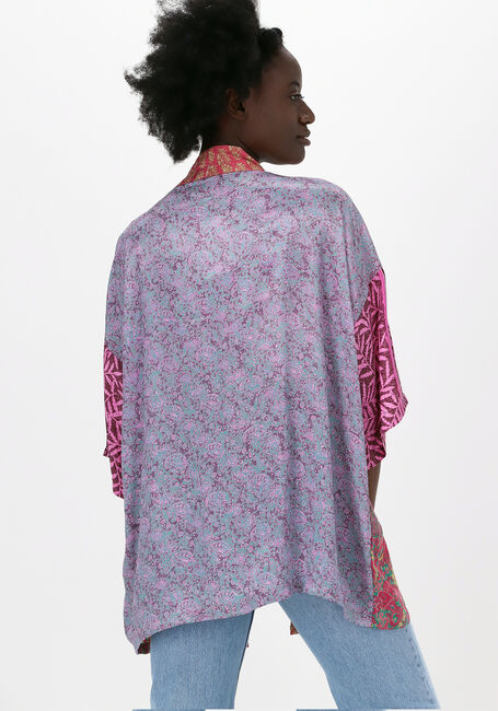 Mehrfarbige/Bunte SISSEL EDELBO Kimono LOTUS SHORT MIX KIMONO - large