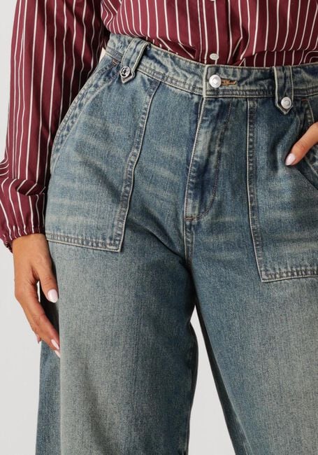 Blaue CIRCLE OF TRUST Wide jeans LOREN DNM - large