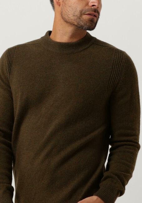 Dunkelgrün ANERKJENDT Pullover AKRICO LAMBSWOOL KNIT - large