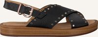 Schwarze NOTRE-V Flache Sandalen ETTO19-B - medium