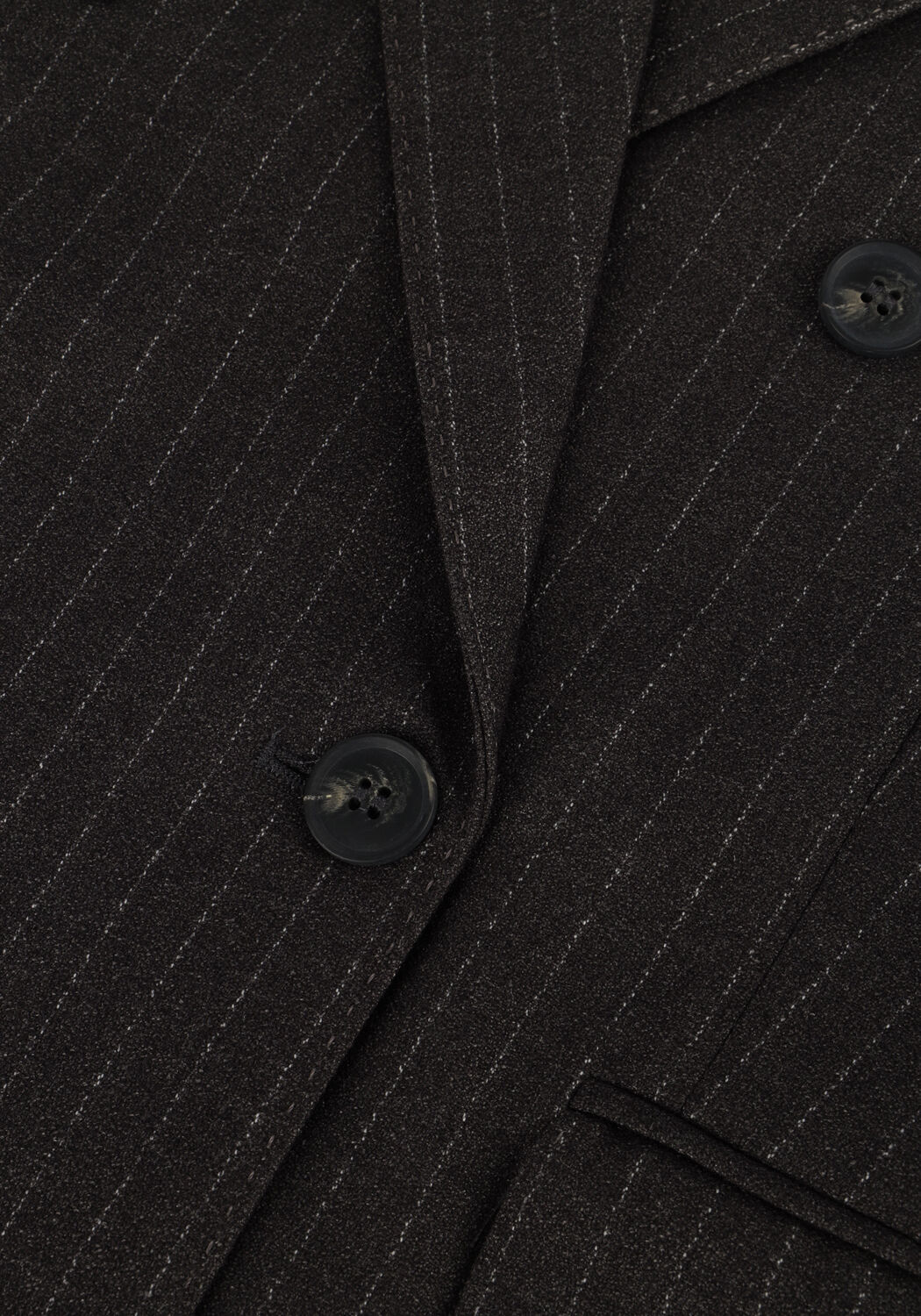 Schwarze AAIKO Blazer HEIDY PINSTRIPE VIS 548 - large