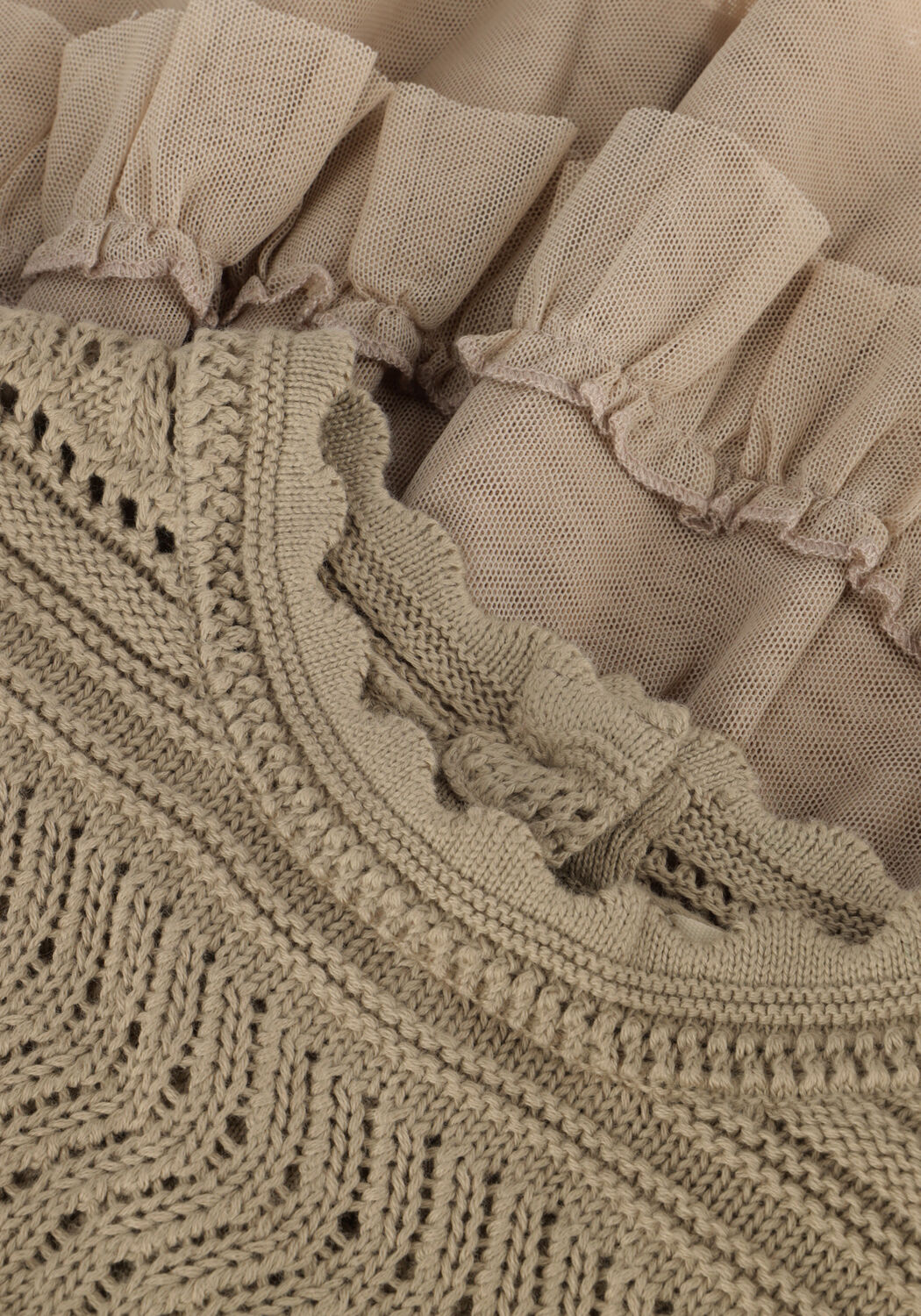 Sand BAJE STUDIO Minikleid MAIA - large