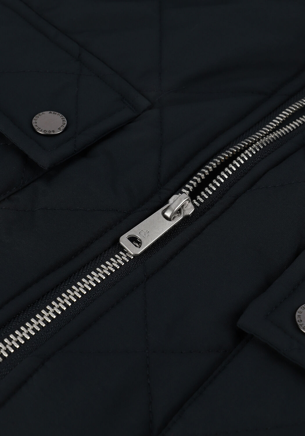 Dunkelblau SCOTCH & SODA Jack QUILTED SHORT JACKET WITH REPR - large