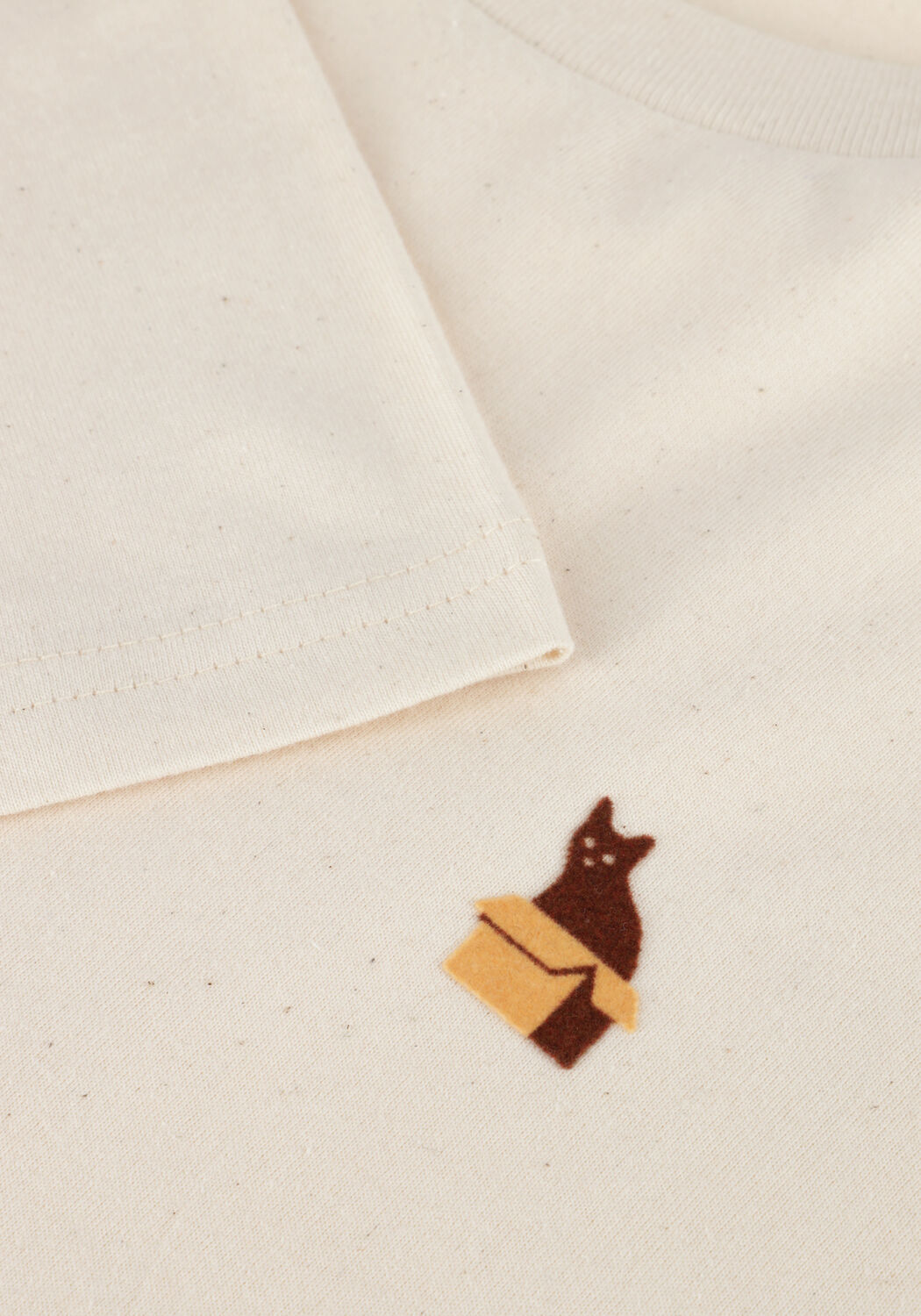 Beige STR&Oslash;M Clothing Polos & T-Shirts T-SHIRT - large