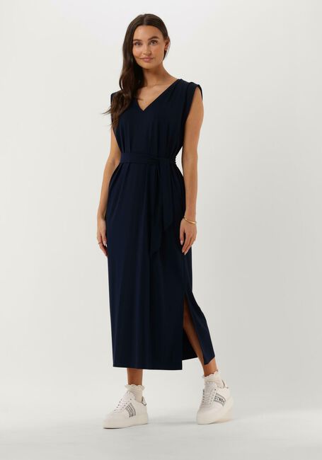 Dunkelblau KNIT-TED Midikleid MAAN - large