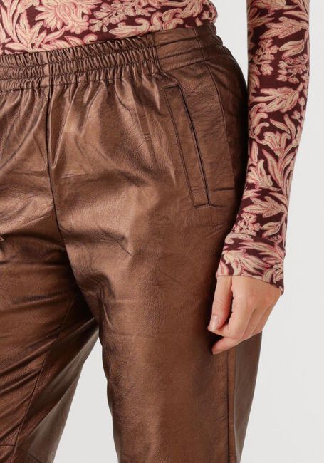 Bronzefarbene LOUIZON Lange Hosen MAKANA - large