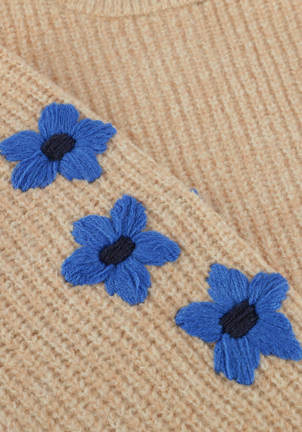 Beige NONO Pullover KEM KNITTED SWEATER - large