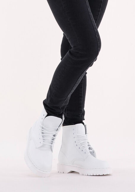 Weiße DR MARTENS Schnürboots VEGAN 1460 BEX MONO - large