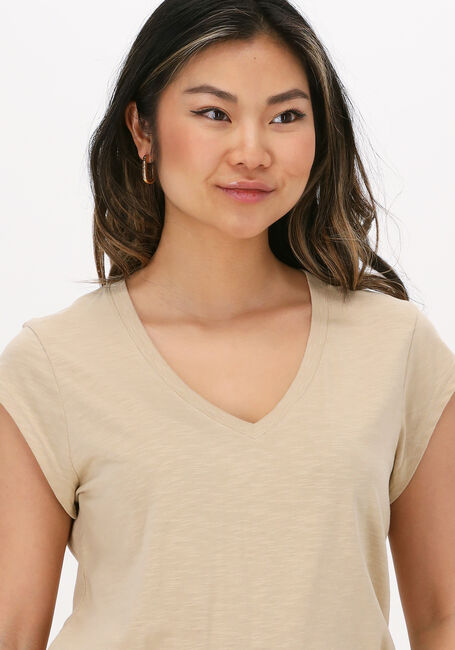 Sand CC HEART T-shirt BASIC V-NECK TSHIRT - large