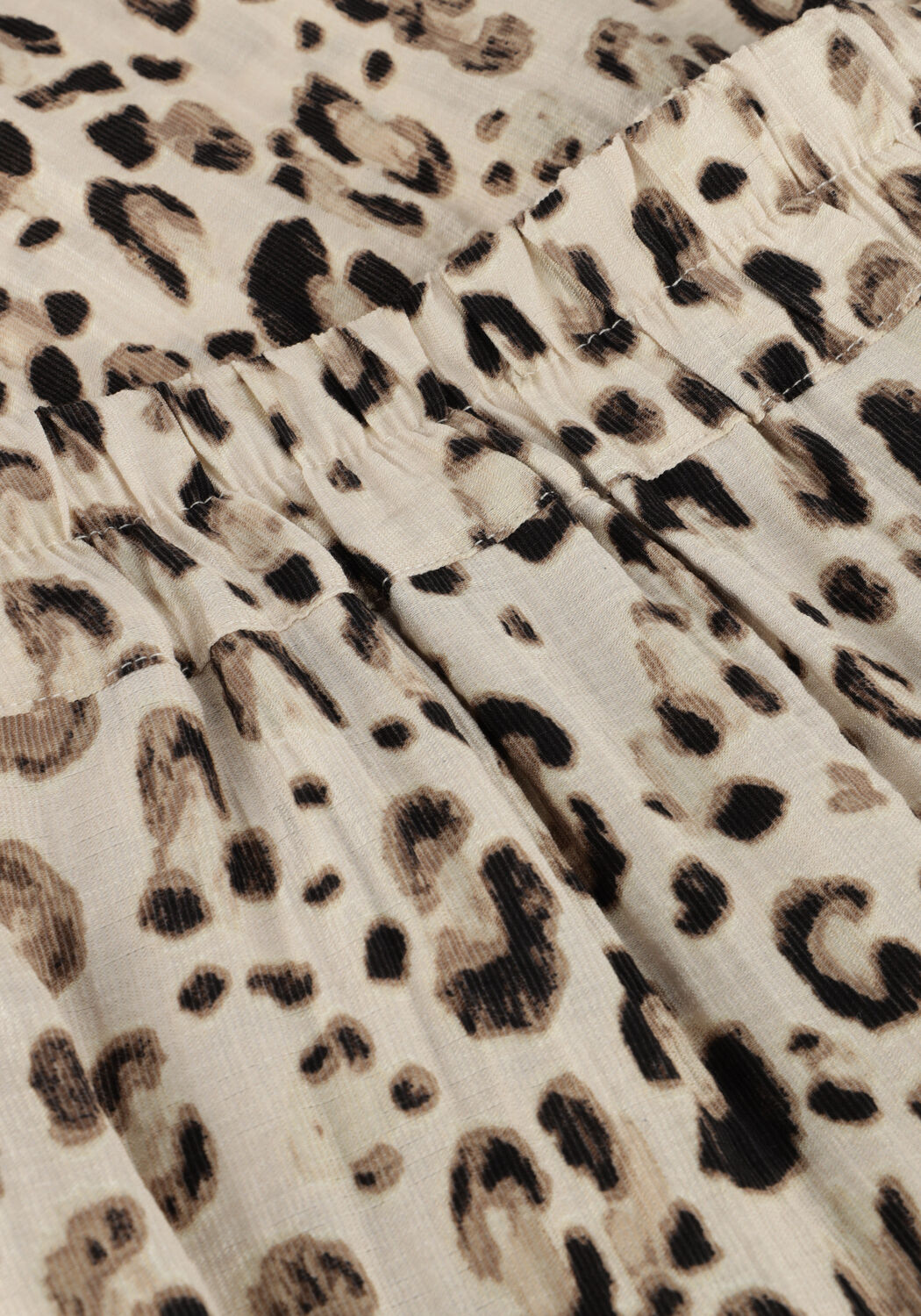 Beige MSCH COPENHAGEN Weite Hose MSCHALYONA VLORA HW PANTS AOP - large